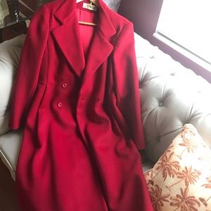 Red Winter Coat